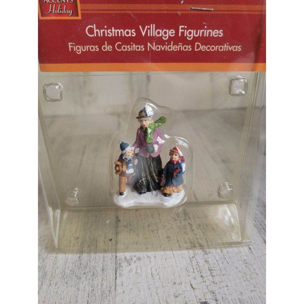 Home Accents holiday Christmas‎ Village Family mom kid accessory Xmas